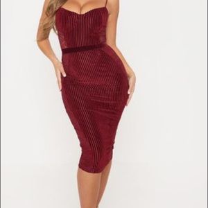 PLT red dress